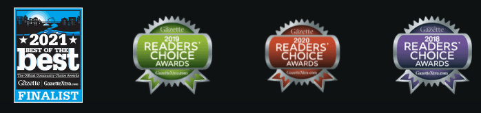 Reader's choice awards 2018,2019,2020